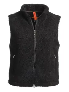 Жилет на молнии с высоким воротником Parajumpers, черный