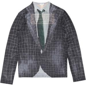 Футболка FW25 Unisex Acne Studios, черный/мультиколор