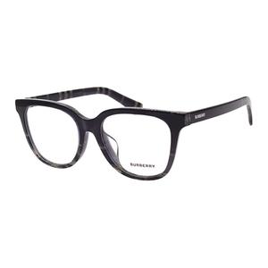 Burberry Очки для зрения Plate Square, женские, черные