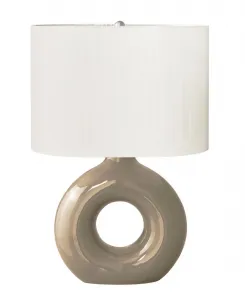 Настольная керамическая лампа Lighting 61 см Monarch Specialties, коричневый