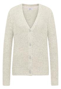 Вязаный кардиган CECIL, светло-серый