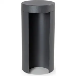 Садовый фонарь CECILIA Теплый белый Наружный светильник Современный Алюминий 3000K Напольный светильник Paco Home, серый