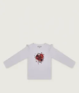 Блуза regular fit Guess, белый