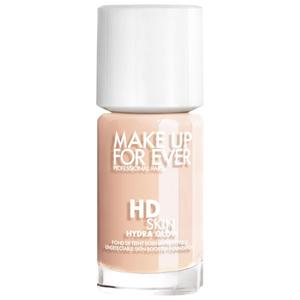 Увлажняющая тональная основа HD Skin Hydra Glow с гиалуроновой кислотой MAKE UP FOR EVER, 1 oz, Cool Alabaster