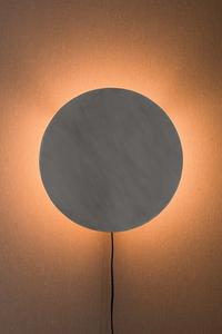 Настенный светильник полнолуние 25см Pr Home, серебряный