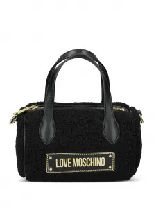 Сумка-тоут с цепочкой Love Moschino, черный