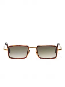 Солнцезащитные очки с фурнитурой золотого оттенка John Dalia