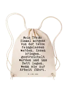 Спортивная сумка Mr. & Mrs. Panda, кремовый