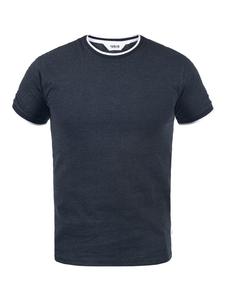 Футболка !SOLID, синий