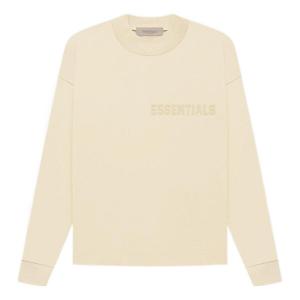 Футболка Fear of God Essentials FW22 Long Sleeve Tee Egg Shell, цвет egg shell