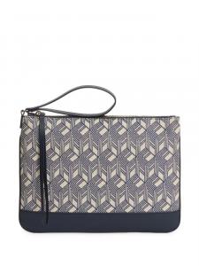 Fabiana Filippi мини-сумка с геометричным узором, синий