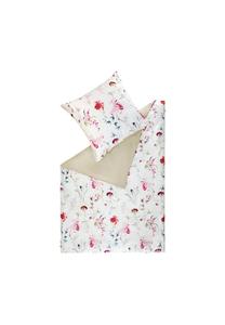 Постельное белье сатиновое Schöner Wohnen Kollektion Forence с принтом, 135x220 см