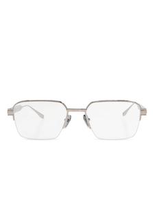 Очки Balmain Eyewear в прямоугольной оправе, серебряный