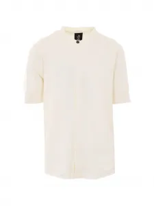 Рубашка с короткими рукавами на пуговицах Thom Krom, бежевый