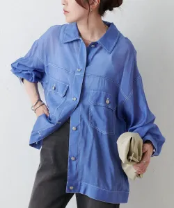 Прозрачная футболка Colony 2139, цвет Blue