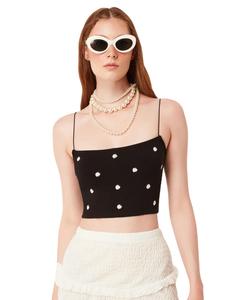 No Matter What Топ в черном цвете