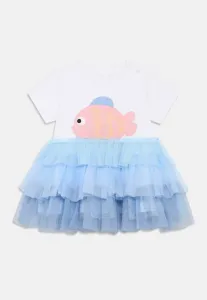 Детское платье, повседневное платье Stella Mccartney Kids, White