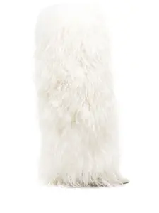 Сапоги с мехом Paris Texas, белый