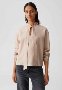 Блуза OPUS REGULAR FIT CRINKLE, Macadamia/Beige