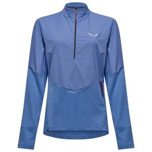 Женская футболка Pedroc Dry Wind HZ с длинным рукавом Salewa, Morning Blue