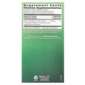 Пыльца сосны Bio Nutrition, 90 капсул