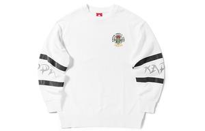 Джемпер унисекс Kappa, белый