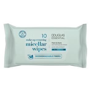 Средство для снятия макияжа essential douglas essential make-up removing micellar wipes Douglas Collection, 10 vnt., количество 1 шт.