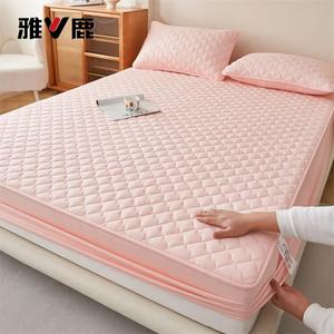 Yalu Простыня на резинке 90х200 см с наволочкой, утолщенная, цвет Jihe-Shanfen