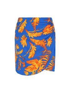 Мини-юбка IZIA, цвет blue yellow