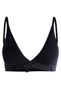 Треугольный бюстгальтер SEAMLESS LITEWEAR BRALETTE DKNY Intimates, черный