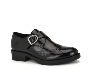 Лоферы Smythe Wingtip Monk Strap Slip-On Nine West, черный