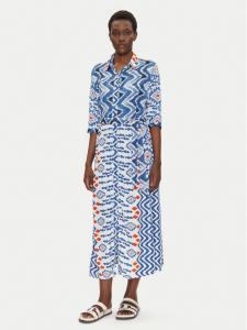 Платье-Рубашка стандартный крой IC25-120 Iconique, мультиколор