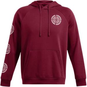 Under Armour Толстовка Rival Fleece мужская красная