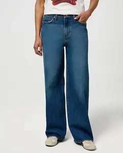 Женские джинсы прямого кроя свободного фасона со средней посадкой Wrangler, синий