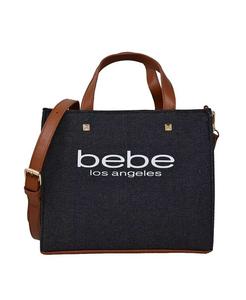 Холщовая сумка-саквояж Rian среднего размера Bebe, синий