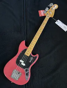 Бас-гитара Fender American Pro Classic Mustang 2025 - Faded Dakota Red / 7 фунтов 15,7 унций. #US25101970