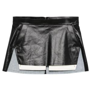 Юбка Rick Owens Denim Fog Cut-Off Mini Skirt, Black