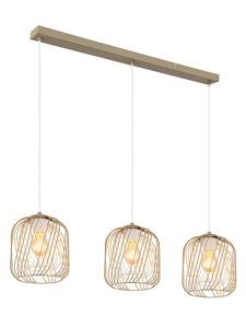 Globo lighting Подвесной светильник "Dichti" в бело-бежевом цвете - (Ш)84 x (В)150 x (Г)18 см