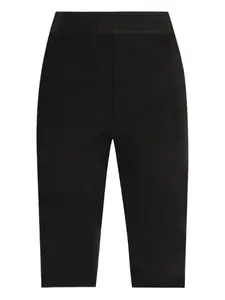 Облегающие шорты с логотипом DOLCE & GABBANA, черный