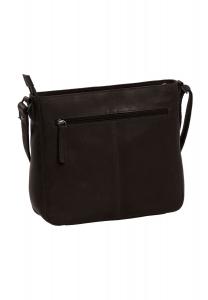 Кожаная сумка через плечо Wax Pull Up 27 см The Chesterfield Brand, коричневый