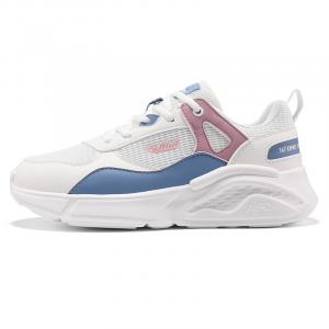 361° Кроссовки женские с низкой амортизацией и дышащими свойствами, повседневные, белые, синие