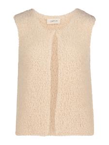 Cartoon Вязаный жилет в цвете cream