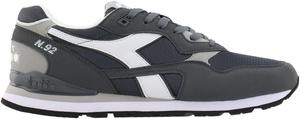 Мужские кроссовки Diadora N.92 на шнуровке - повседневные, серые