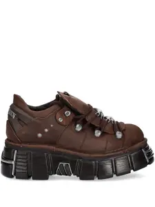 Туфли на платформе со шнуровкой NEW ROCK, коричневый