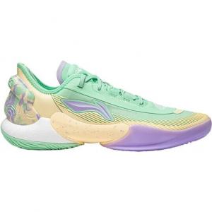 Баскетбольные кроссовки Юшуай 18 V2 Живопись Li-Ning, цвет Violett/Grün