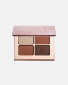 Тени для глаз, палетка Zoeva, easy nude eyes, 6 гр