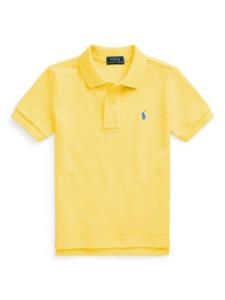 Ralph Lauren рубашка поло с вышивкой Polo Pony, желтый