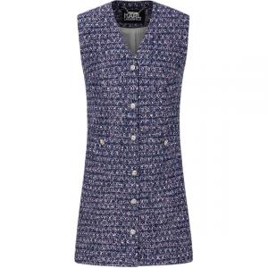 KARL LAGERFELD SS24 Женское фиолетовое платье без рукавов KARL LAGERFELD / Karl Lagerfeld Jeans