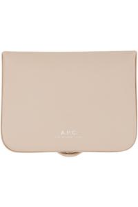 Кошелек для монет Josh A.P.C., цвет cream