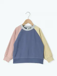 Необычная цветовая комбинация для толстовки-реглан Samansa Mos2 Lagom, цвет Blue